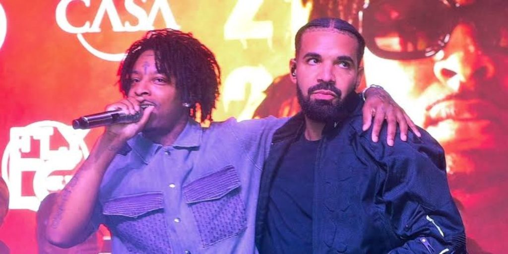 Cover art of Pussy & Millions Lyrics – Drake and 21 Savage Ft Travis Scott