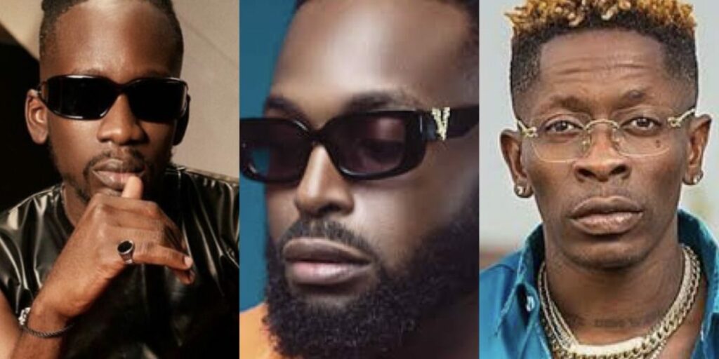 Cover art of See Something Lyrics by Mr Eazi Ft Shatta Wale