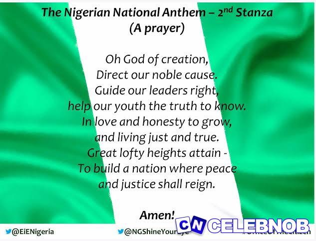 Cover art of Nigeria National Anthem Mp3 + Lyrics (Arise oh)