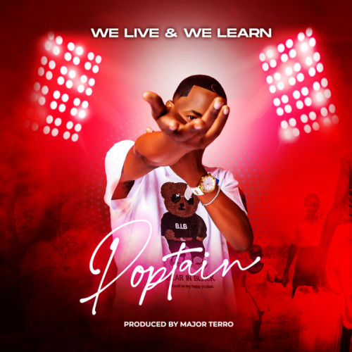 Cover art of Poptain – We Live & We Learn