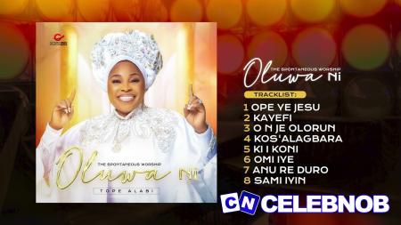 Cover art of Tope Alabi – Oluwa Ni: The Spontaneous Worship (Album)
