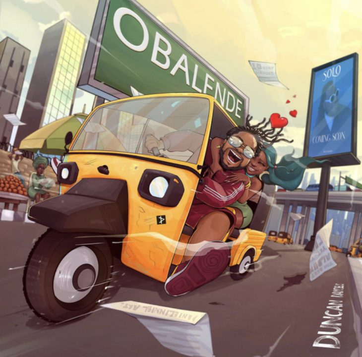 Cover art of Obalende Lyrics by Duncan Daniels 